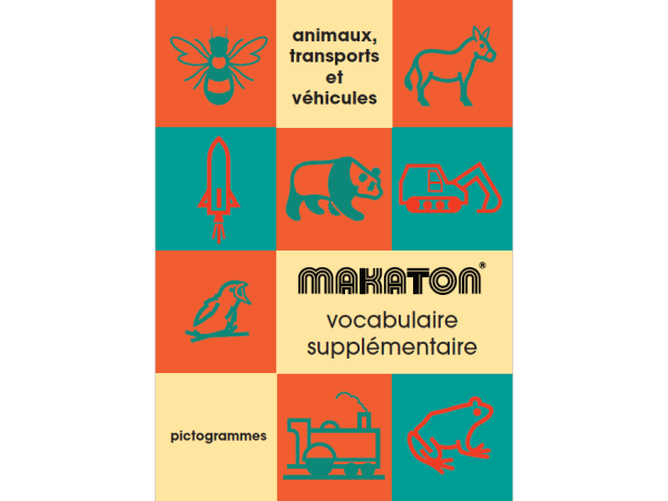 Livre de pictogrammes - Animaux, transports et véhicules