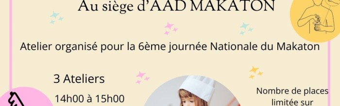 Journée Nationale du Makaton -  Atelier Cuisine 